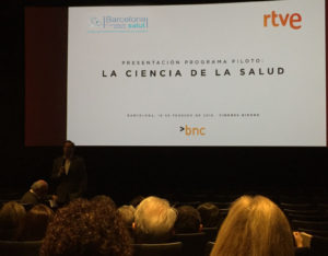 Lee más sobre el artículo El programa pilot de la nova sèrie “La ciència de la salut” es presenta al Cinema Girona de Barcelona